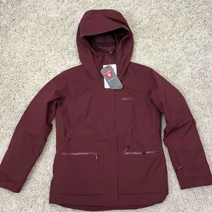 Marmot Women’s Refuge Jacket - Size Medium Maroon NWT